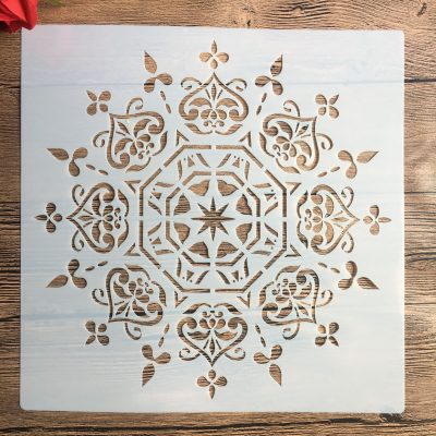 Acheter Grand Pochoir Mandala Pour Meuble Et Mur Pas Cher